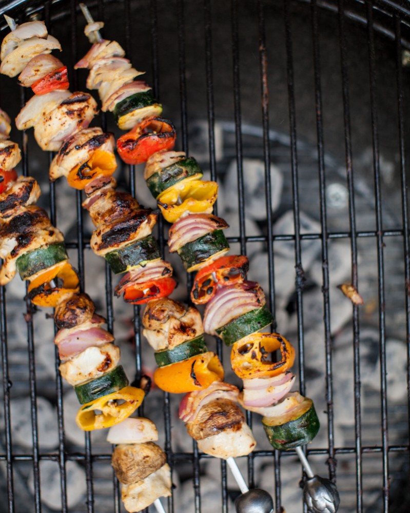 Healthy BBQ Recipes | Veggie Kebabs