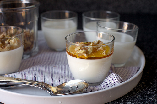 Healthy Desserts - Yoghurt Panna Cotta 