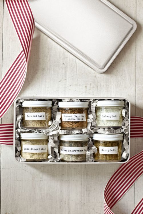 Edible Gifts for Healthy Food Lovers: Flavored Salts from Country Living | The Health Sessions