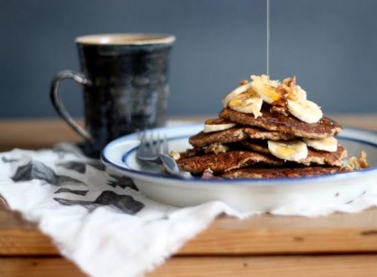 Healthy Stacks: Gluten-Free Banana Bread Pancakes from My New Roots| The Health Sessions