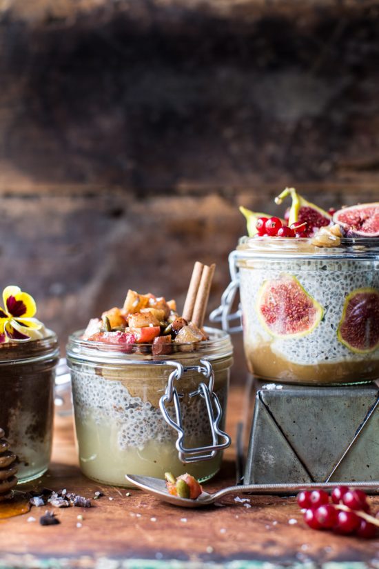 Your Favourite Fall Produce: Autumn Chia Pudding 3 Ways from Half Baked Harvest | The Health Sessions