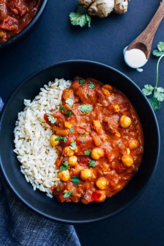 One Pot Dinner: Chickpea Tiki Masala by Making Thyme for Health | The Health Sessions