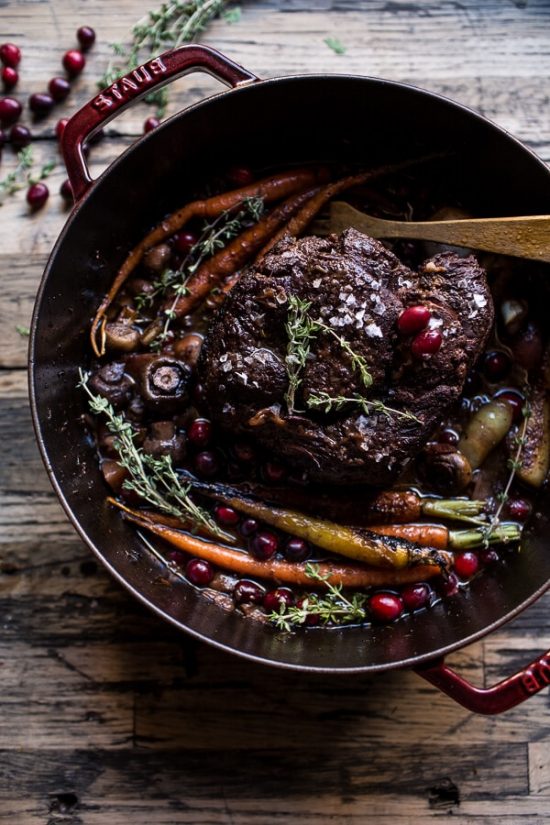 One Pot Dinners: Cranberry Pot Roast from Half Baked Harvest | The Health Sessions