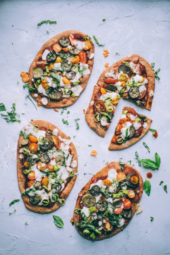 The Goodness of Grains: Spelt Naan Pizza from Will Frolic for Food | The Health Sessions