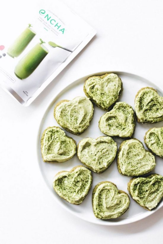 Healthy Cookies: Matcha Sugar Cookies from Feasting on Fruit | The Health Sessions