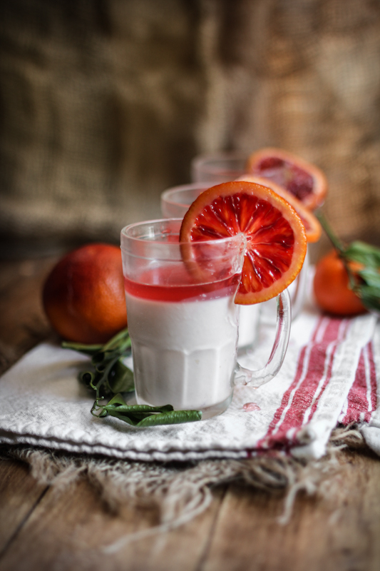 12 Better-For-You Christmas Treats: Blood Orange Panna Cotta from Adventures in Cooking | The Health Sessions