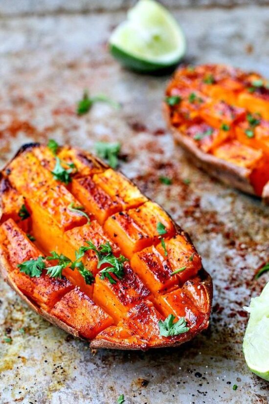 Jazz Up Your Veggies: Chili + Honey Roasted Sweet Potatoes with Lime Juice from Killing Thyme | The Health Sessions