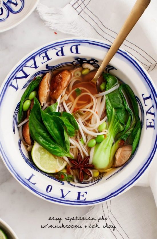 Eat More Leafy Greens: Easy Vegetarian Pho from Love & Lemons | The Health Sessions