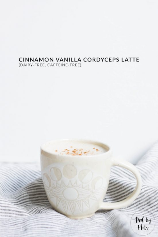 Medicinal Mushroom Recipes: Cinnamon Vanilla Cordyceps Latte from Food by Mars | The Health Sessions