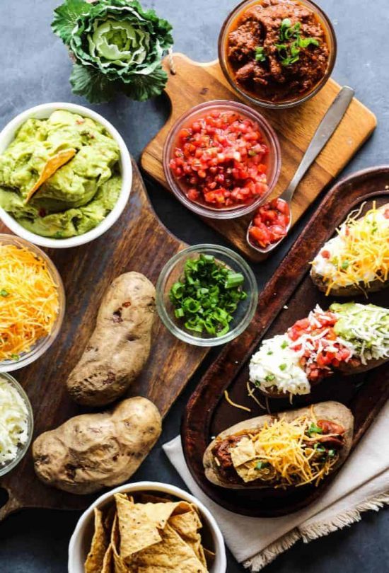 Shared Meals: Baked Potato Bar from Life A Little Brighter | The Health Sessions