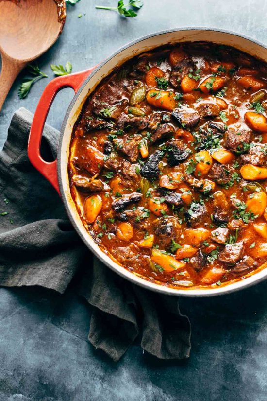 Healthy Slow Cooker Recipes: Life Changing Instant Pot Beef Stew from Pinch of Yum | The Health Sessions