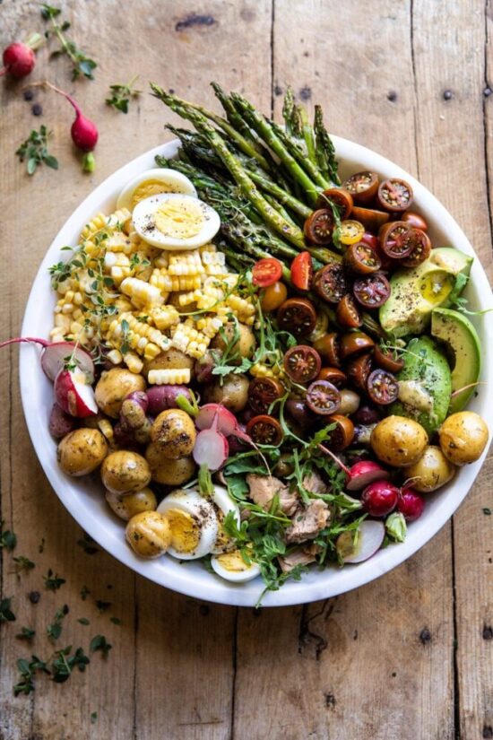 Summer Salad: Niçoise Salad fro Half Baked Harvest | The Health Sessions