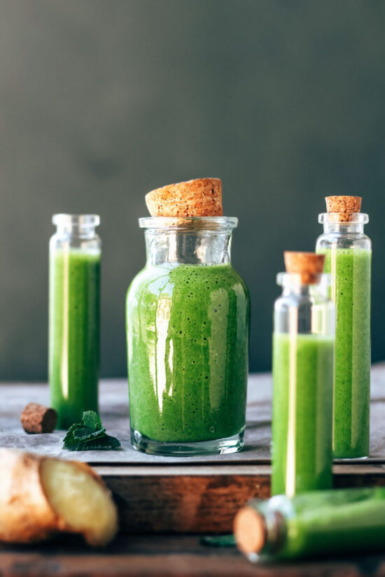 Tonics & Elixirs: Wellness Green Elixir Shots from Full of Plants | The Health Sessions