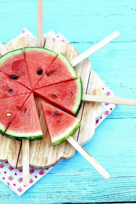 Healthy Picnic: Watermelon on a Stick from Domino | The Health;th Sessions