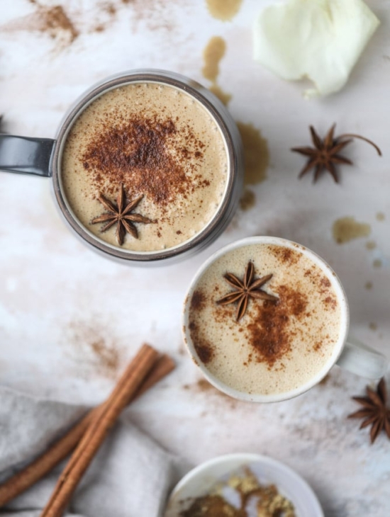 Reduce Your Refined Sugar Intake: Coconut Chai Power Coffee from How Sweet Eats | The Health Sessions