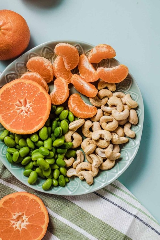 How to Eat the Rainbow: Edamame Snacks with Fruit and Nuts from Abbey's Kitchen | The Health Sessions