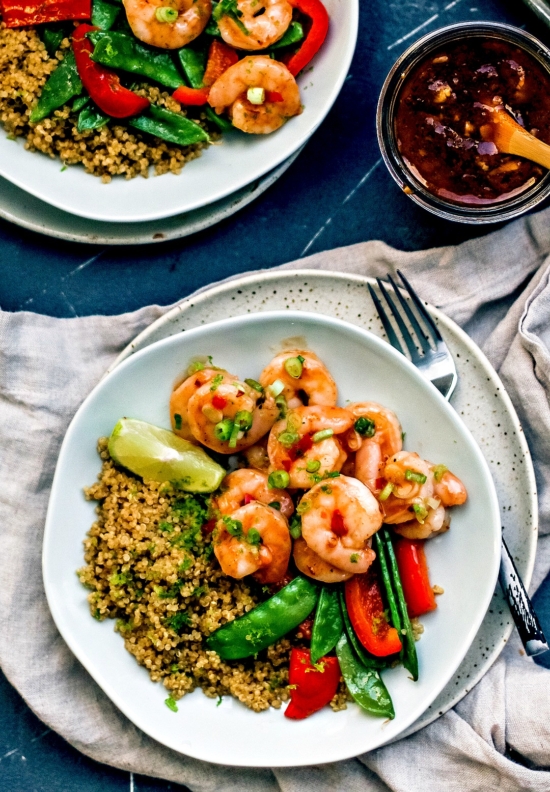 Sheet Pan Dinners: Spicy Thai Sweet Chili Shrimp from Killing Thyme | The Health Sessions