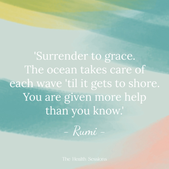 16 Surrender Quotes to Let Go of Things You Can't Control | The Health Sessions