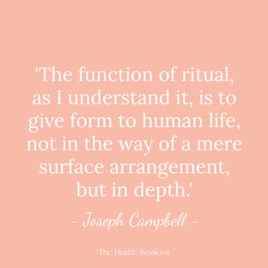 The Power of Rituals: Why Meaningful Routines Improve Your Wellbeing | The Health Sessions