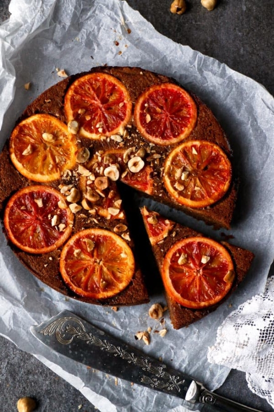 Winter Fruit Desserts: Blood Orange Upside Down Cake from Nirvana Bakery | The Health Sessions