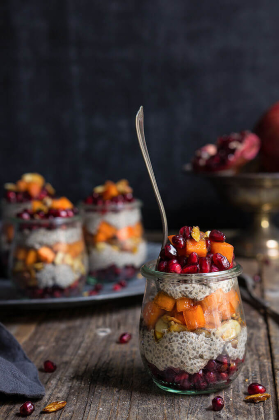 Winter Fruit Desserts: Maple Cinnamon Chia Bowl from Viktoria's Table | The Health Sessions