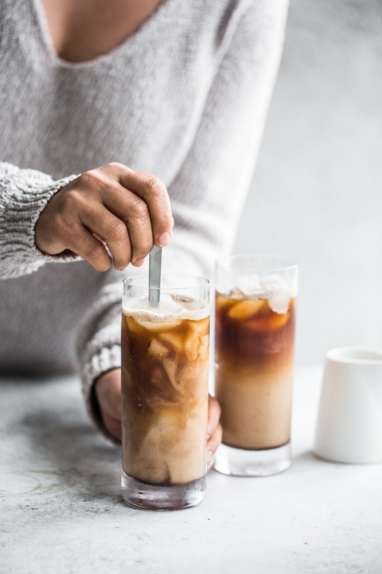 Healthy Drinks to Stay Hydrated: Iced Spice Coconut Latte from Cook Republic | The Health Sessions