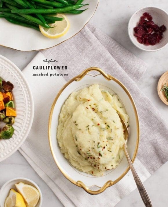 Healthy Side Dishes: Cauliflower Mashed Potatoes from Love and Lemons | The Health Sessions