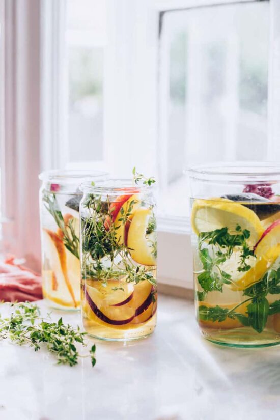 Herbal Teas: Fruit and Herb Infused Sun Tea | The Health Sessions