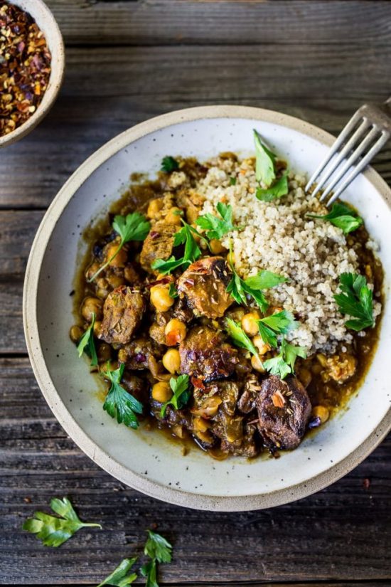 Healthy Slow Cooker Recipes: Instant Pot Middle Eastern Lamb Stew | The Health Sessions