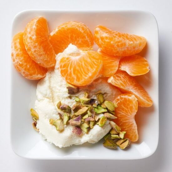 Healthy Snacks: Clementine and Pistachio Ricotta from Eating Well | The Health Sessions