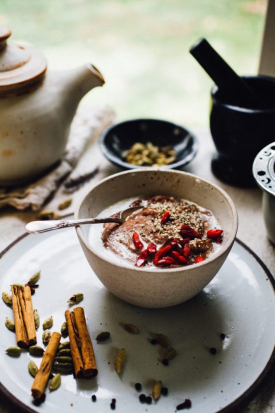 Spice Up Your Health: Chai Teff Porridge with Coconut Milk from Will Frolic For Food | The Health Sessions