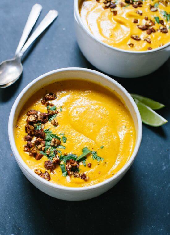 Spice Up Your Health: Creamy Thai Carrot Sweet Potato Soup from Cookie + Kate | The Health Sessions