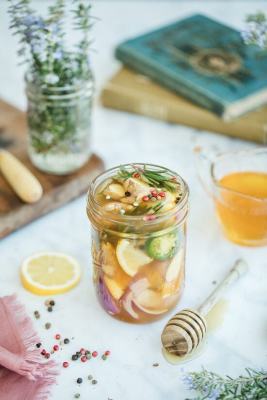 Tonics & Elixirs: Immune-Enhancing Fire Cider from Mrs. Barnes | The Health Sessions