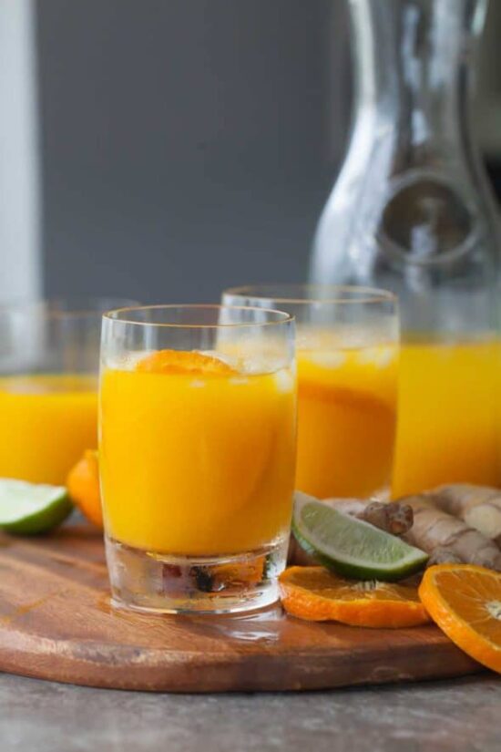 Tonics & Elixirs: Tangerine Turmeric Tonic from Gourmande in the Kitchen | The Health Sessions