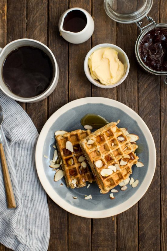 Healthy Stacks: Vegan Carrot Waffles from Naturally Ella | The Health Sessions